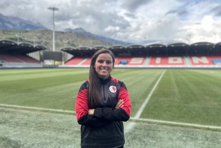 Monica Mendes partage son temps entre plusieurs équipes du FC Sion féminin